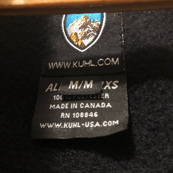 Brown Kuhl men’s sherpa jacket - Picture 3 of 5